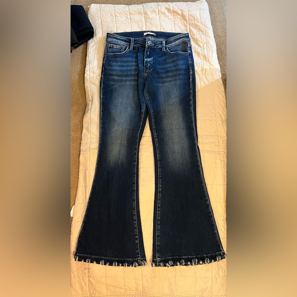 KanCan mid rise flare size 30